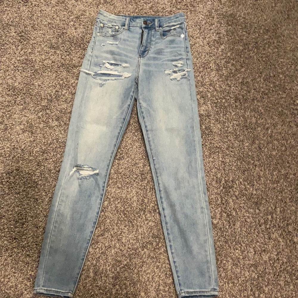 AE SUPER HIGH RISE CURVY JEGGING